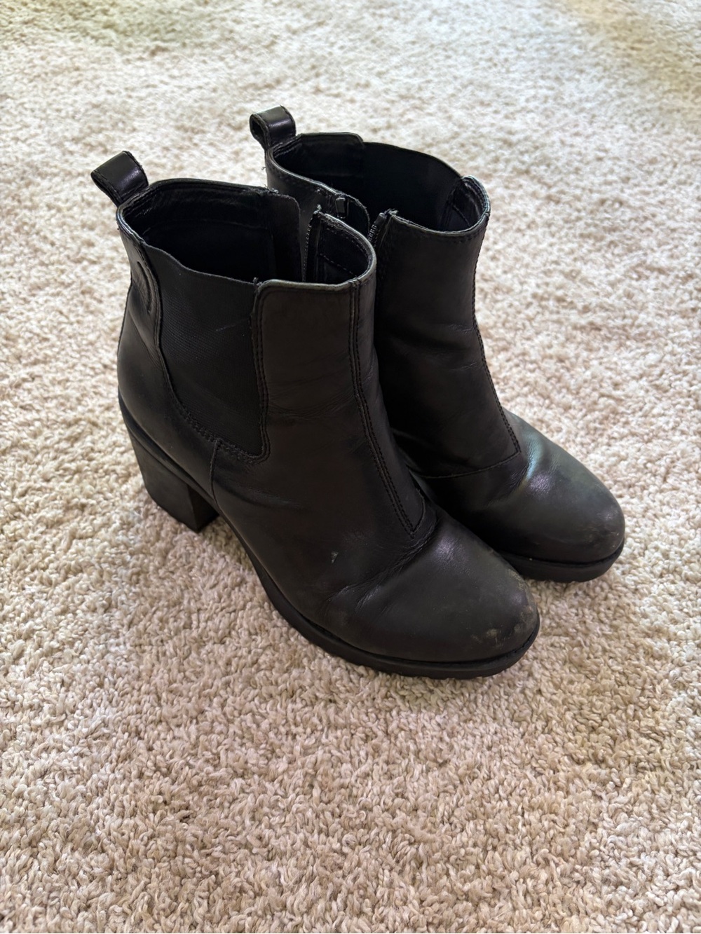 Vagabond Real leather healed Chelsea Ankle Boots - Picture 7 of 7